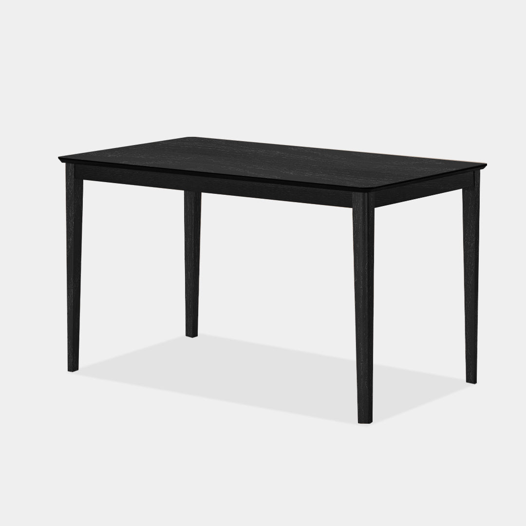 Mesa de Comedor Royce 135 cm negra / Muebles y Accesorios